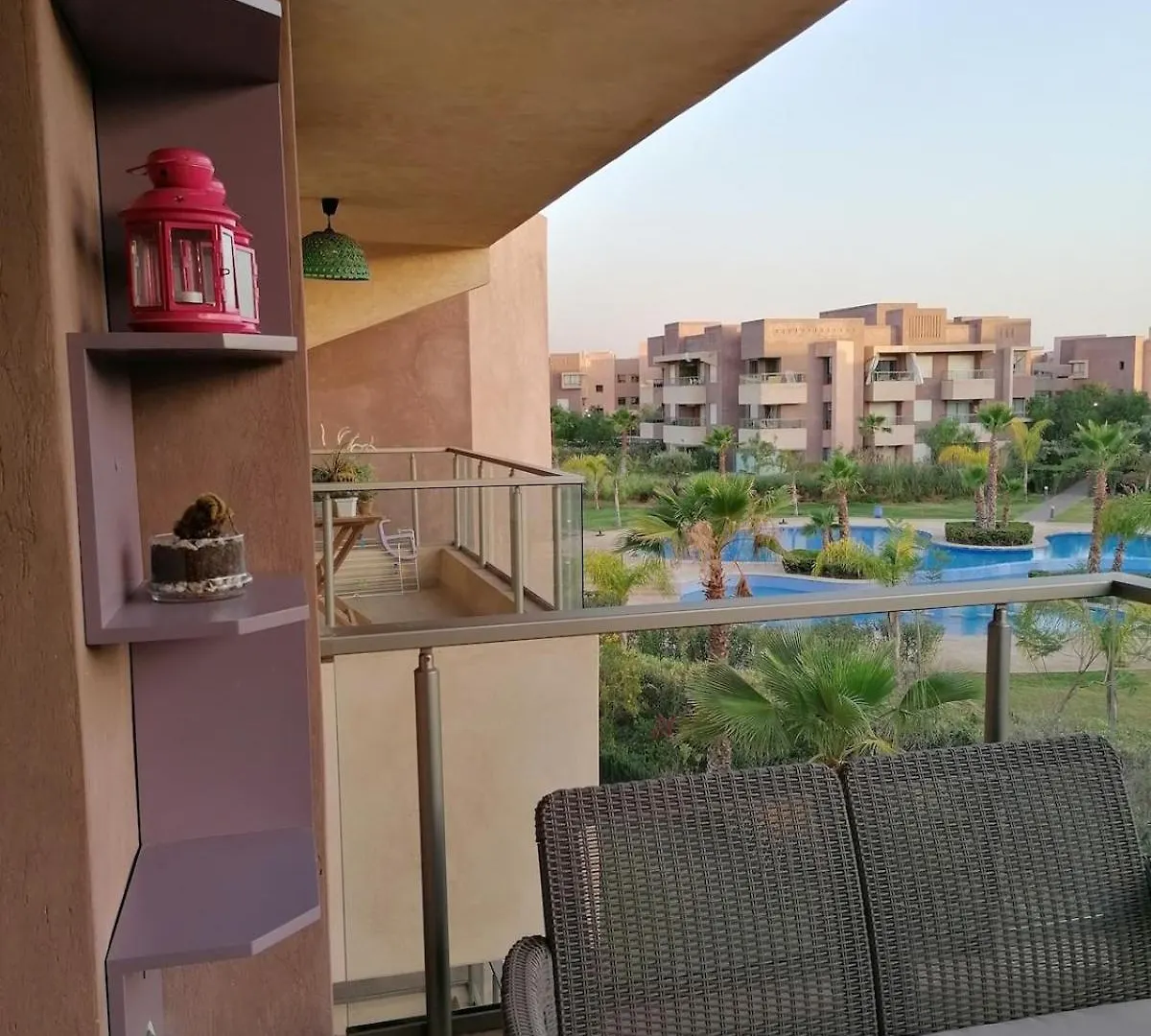 Prestigious Residence Marrakech With Optical Fiber Marrakesz Apartament